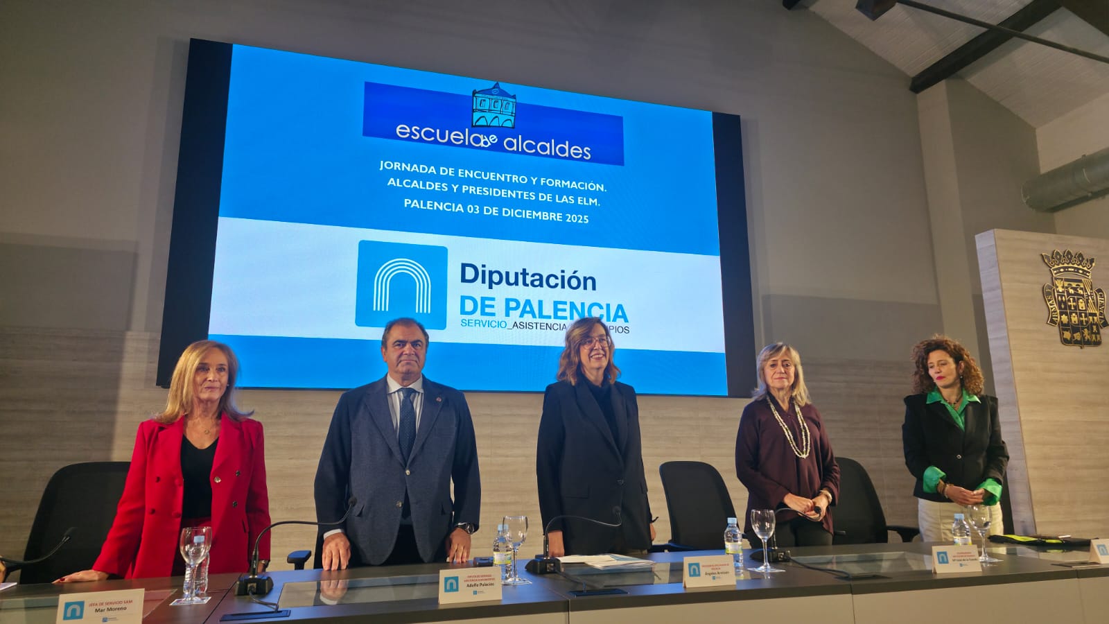 La Diputación presenta ante la Escuela de Alcaldes el diagnóstico del Plan Provincial de Abastecimiento