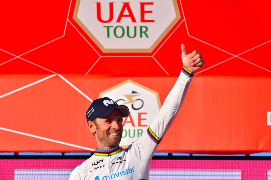 Alejandro Valverde en Abu Dabi