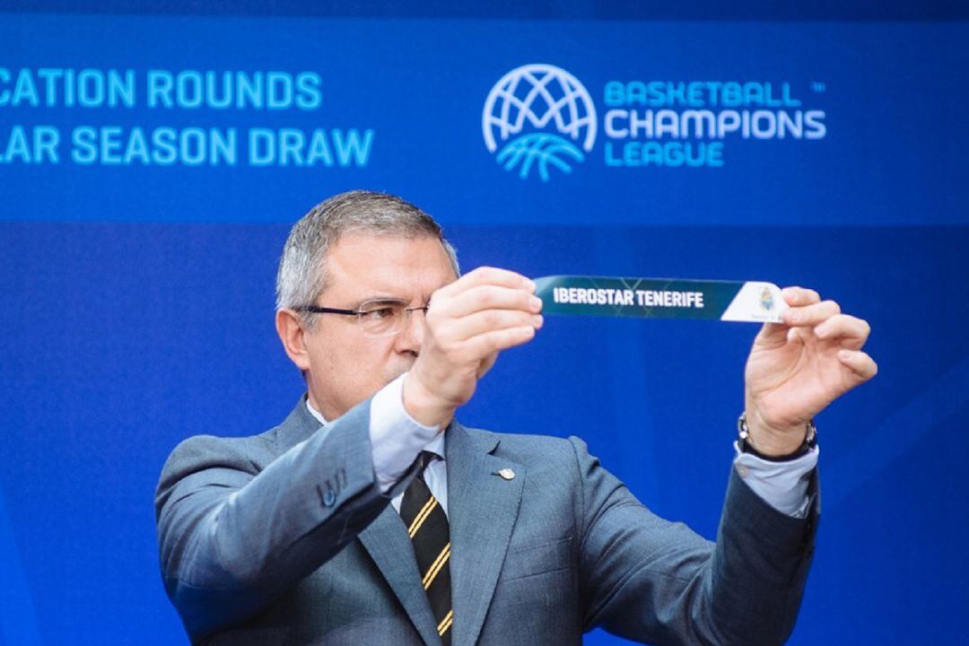 Félix Hernández, presidente del CB Canarias.