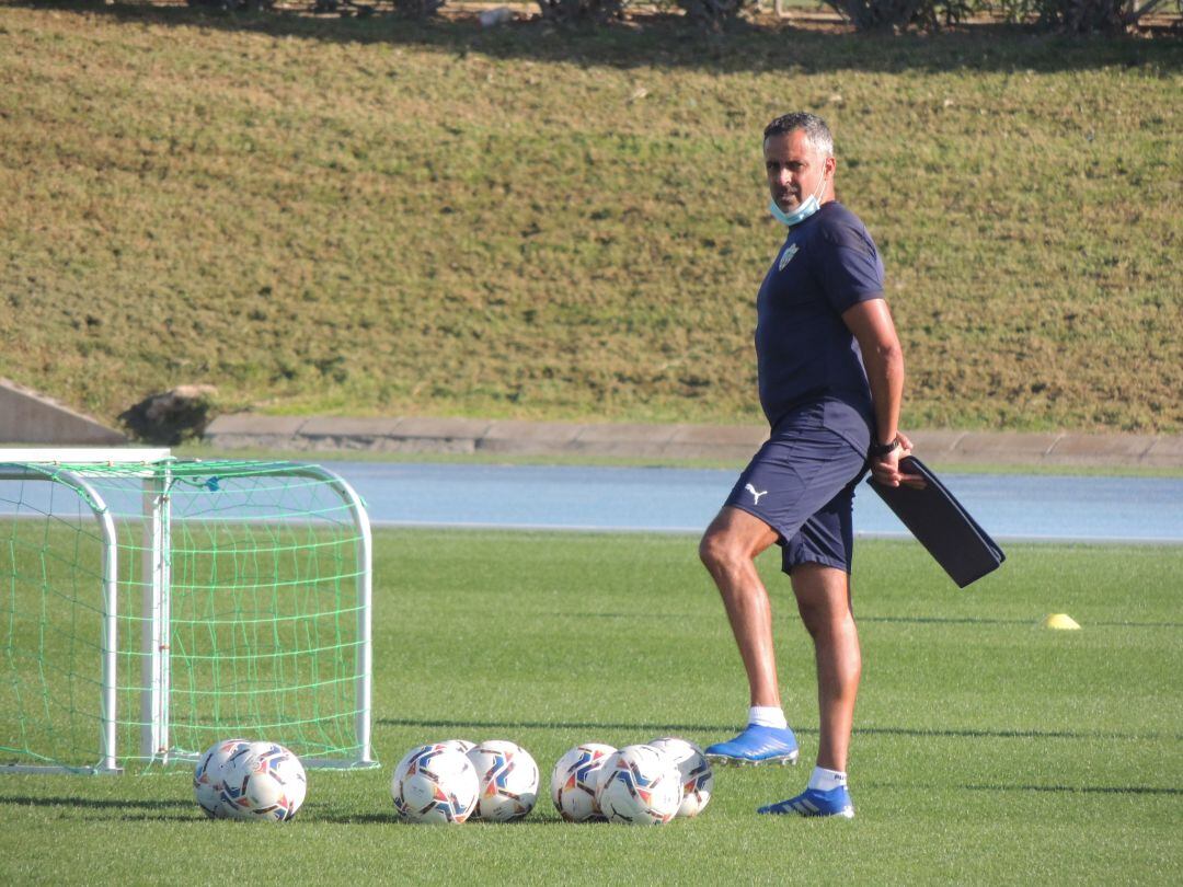 José Gomes en el campo Anexo.