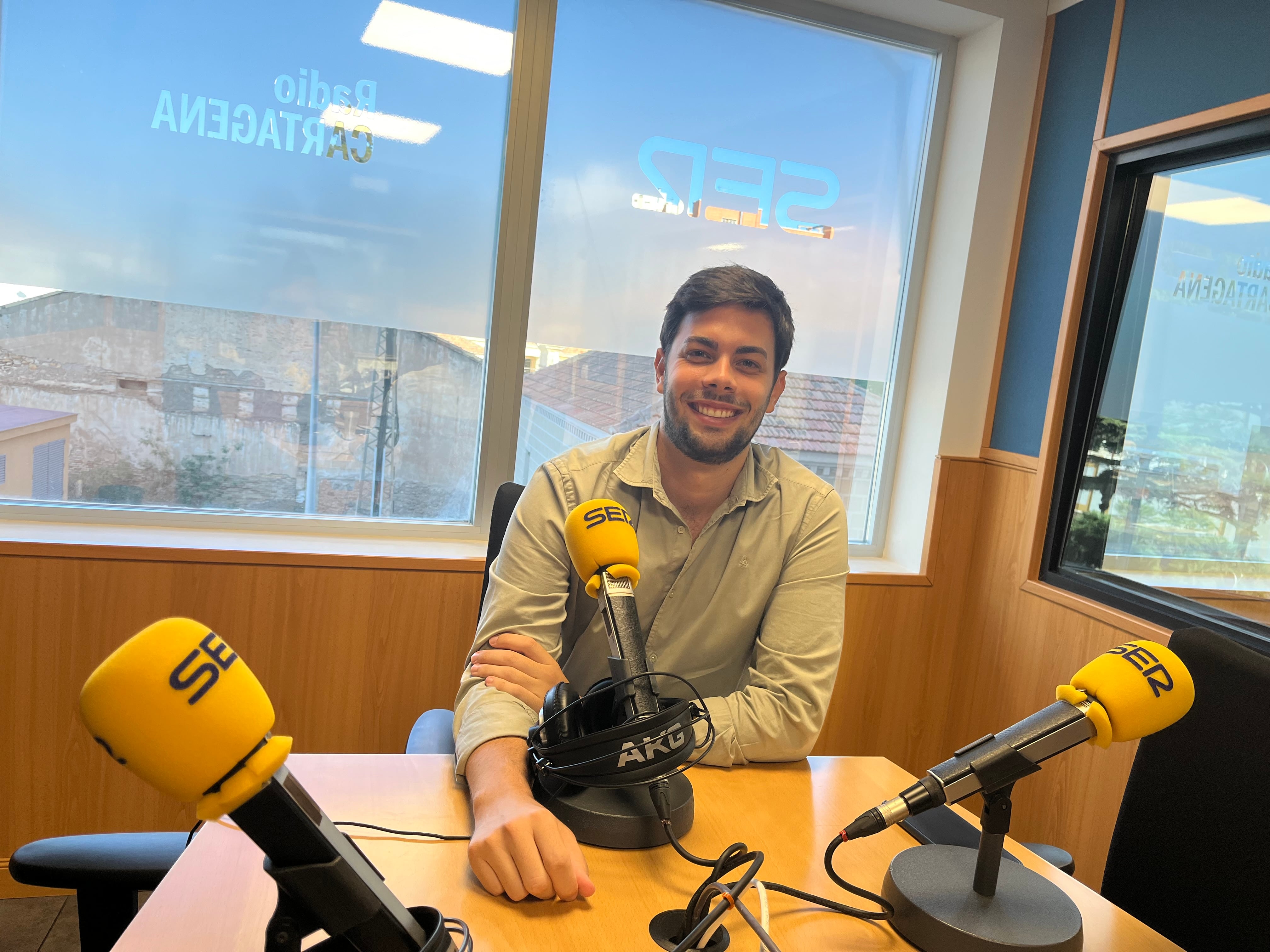 Nacho Jáudenes, concejal de Educación de Cartagena