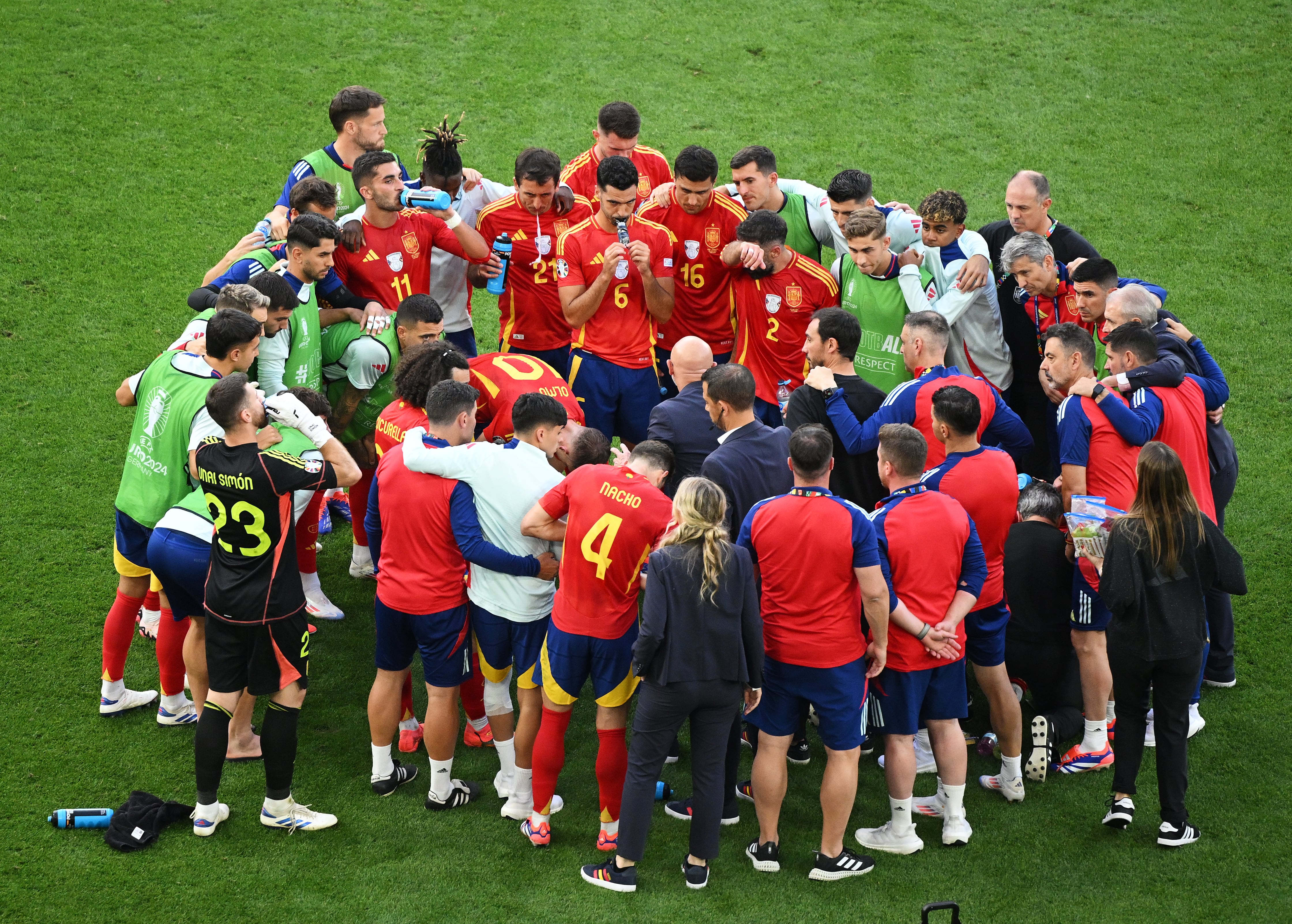 Selección española de fútbol. (Photo by Clive Mason/Getty Images)