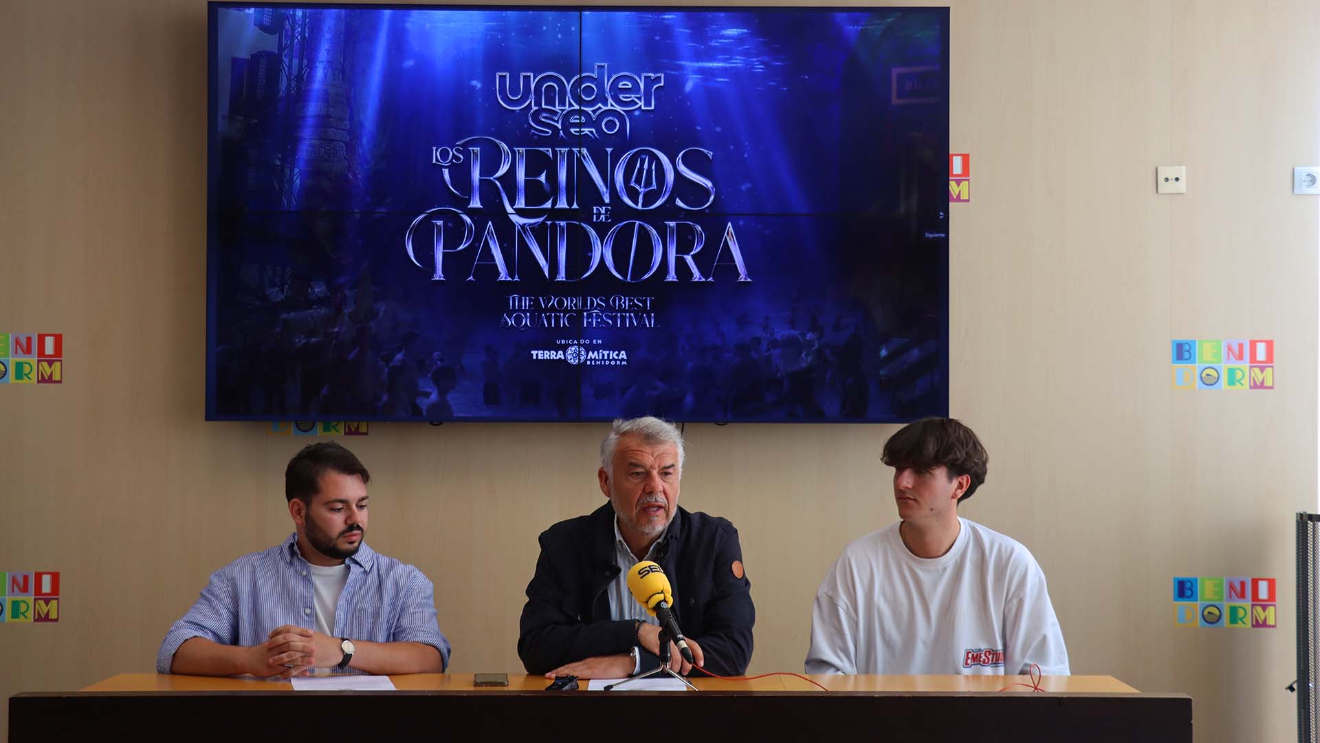 Presentación del Undersea Festival en el Ayuntamiento de Benidorm