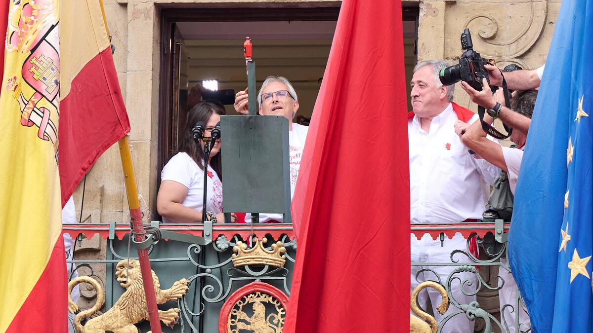 Chupinazo San Fermín 2024: Duguna abre las fiestas en su 75º aniversario