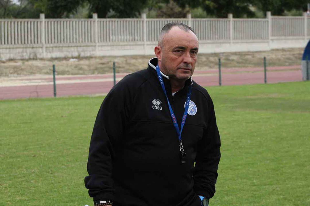 Josu Uribe durante un entrenamiento en el Anexo Pepe Ravelo