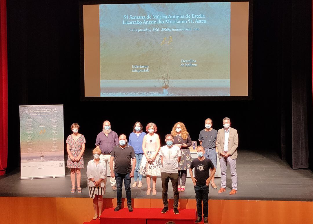 Imagen de la presentación del festival en Baluarte.