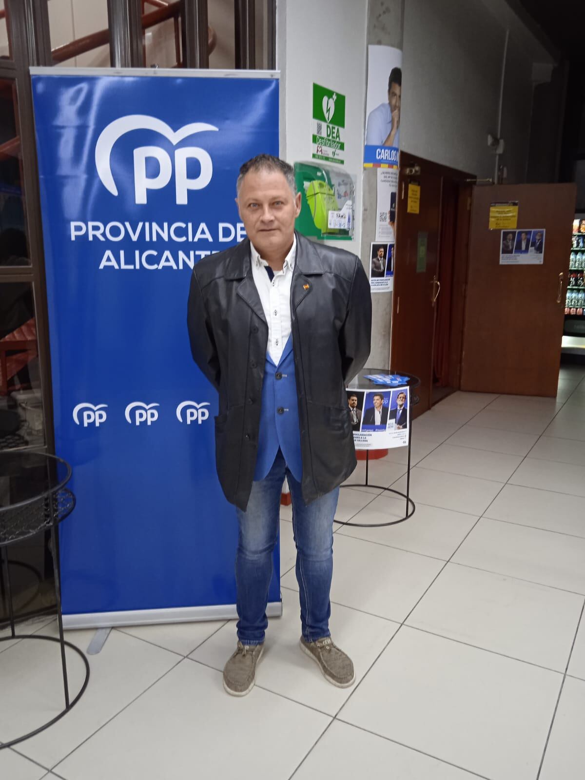 José Carlos Molina, candidato del PP en Banyeres