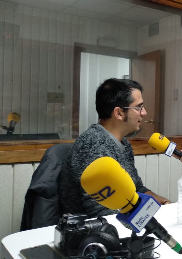 Francisco Sánchez en Radio Linares