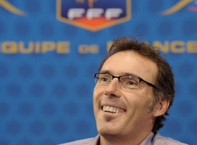 Blanc, durante la rueda de prensa en la que ha ofrecido la lista de convocados del equipo francés