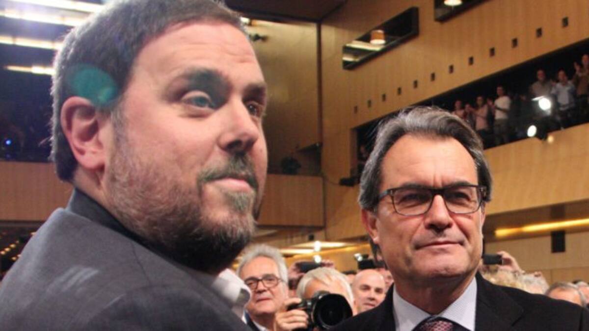 Una altra reunió Mas-Junqueras sense acord