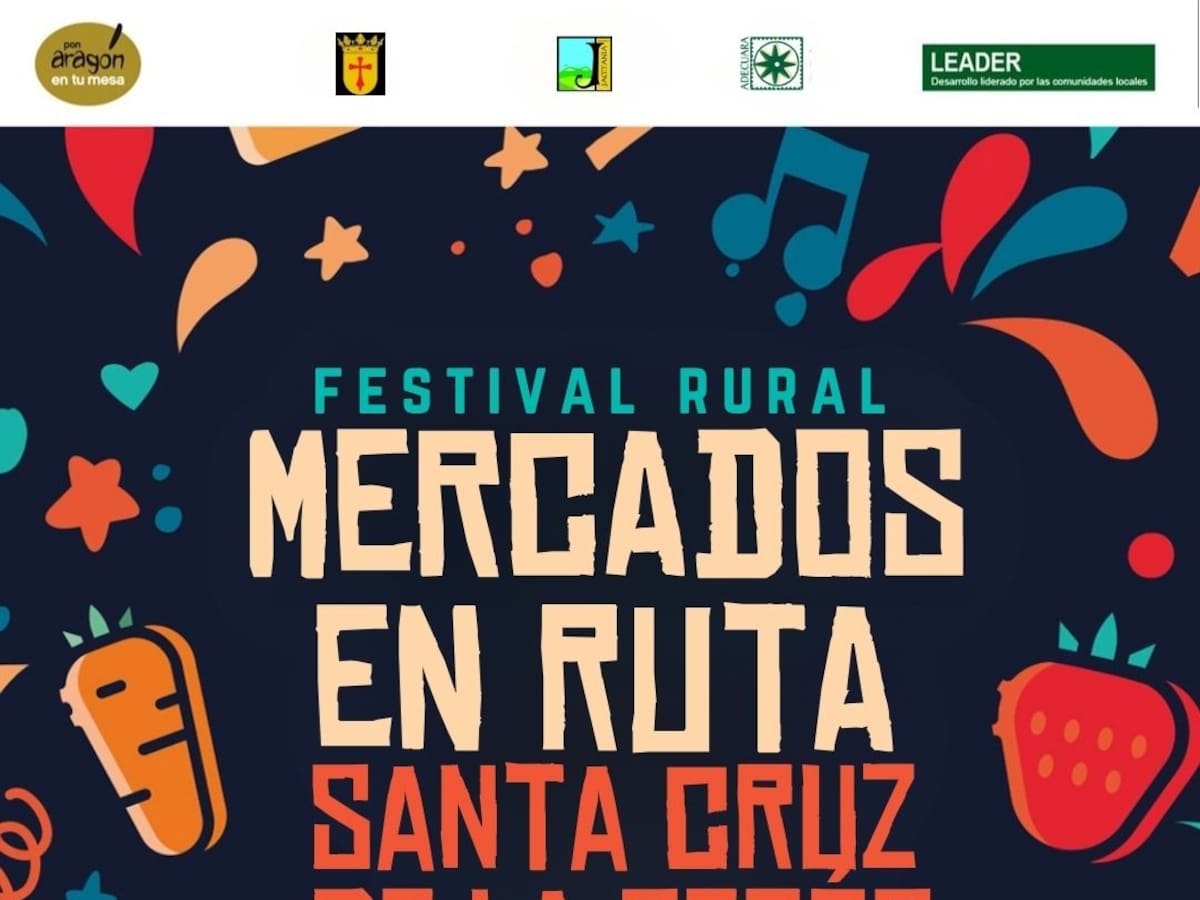 ‘Mercados en Ruta’ en Santa Cruz de la Serós, con productores locales y actividades para toda la familia