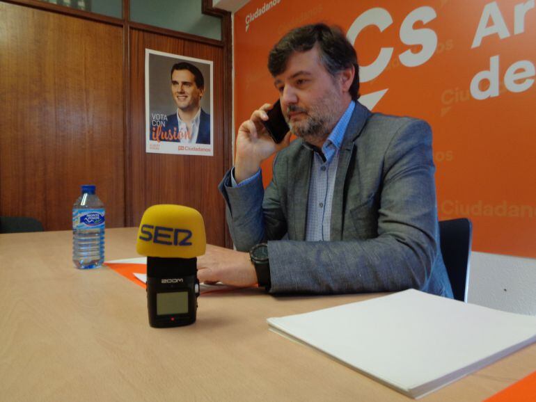 Francisco Martín Hontoria es el portavoz municipal de C&#039;s