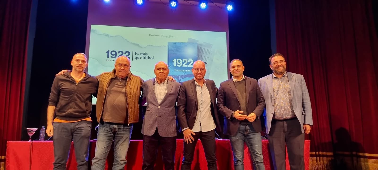 Algunos de los participantes en el acto de Tegueste.