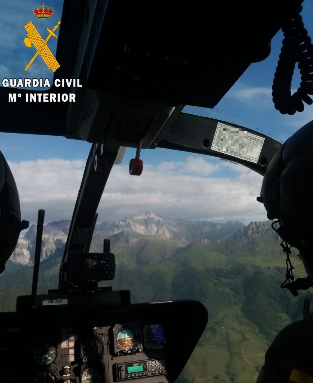Imagen de archivo de otro rescate de la guardia Civil en montaña