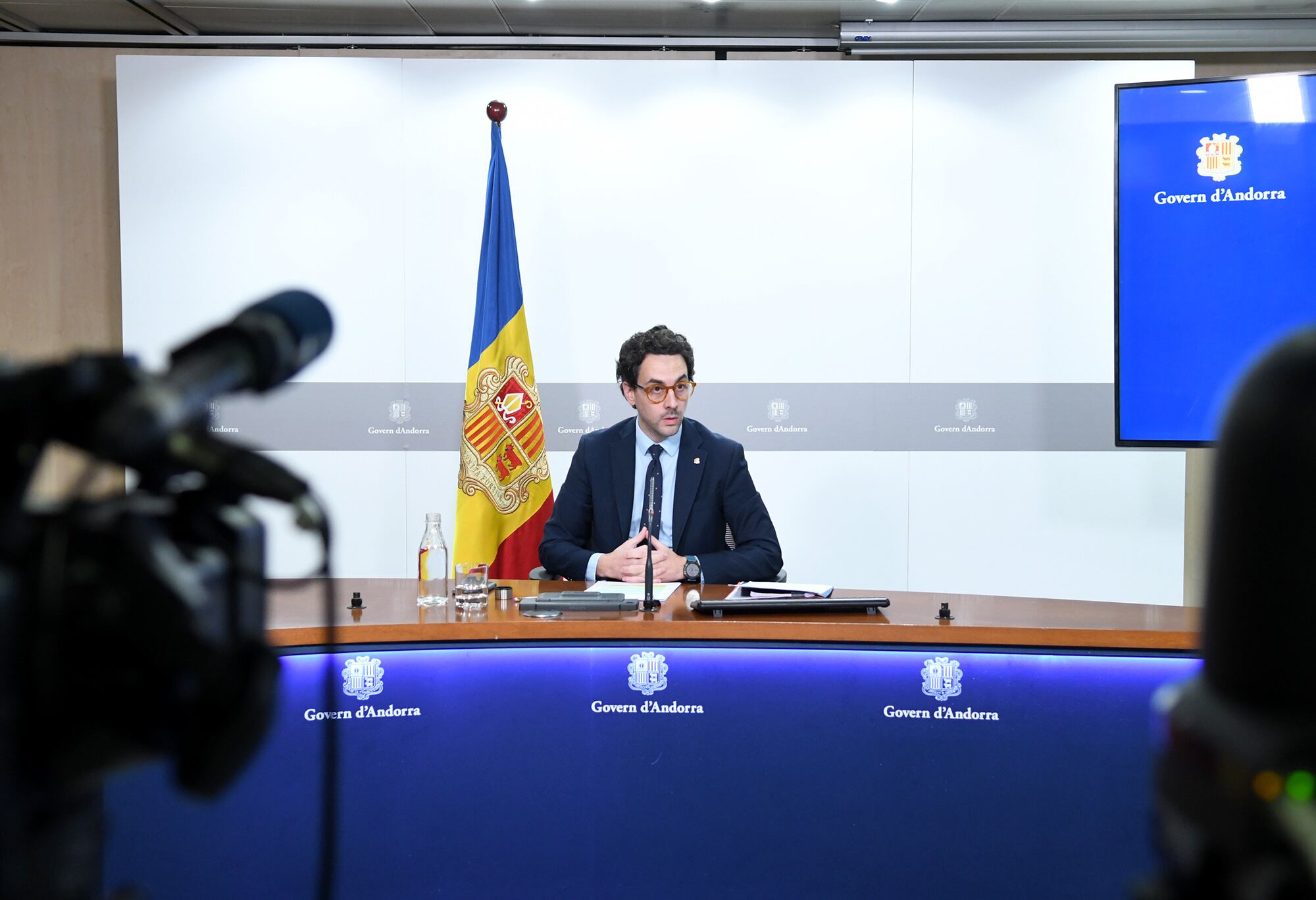 El ministre Portaveu, Guillem Casal