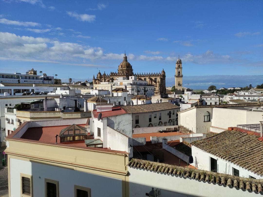 Vista aérea de Jerez