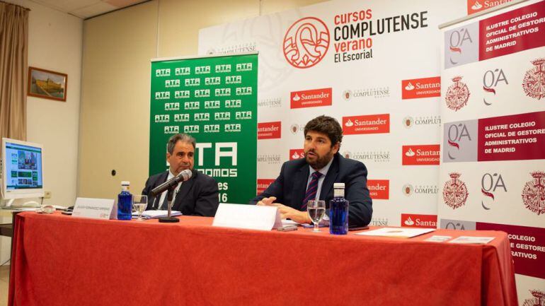 El presidente ha participado en los cursos de verano de la Universidad Complutense.