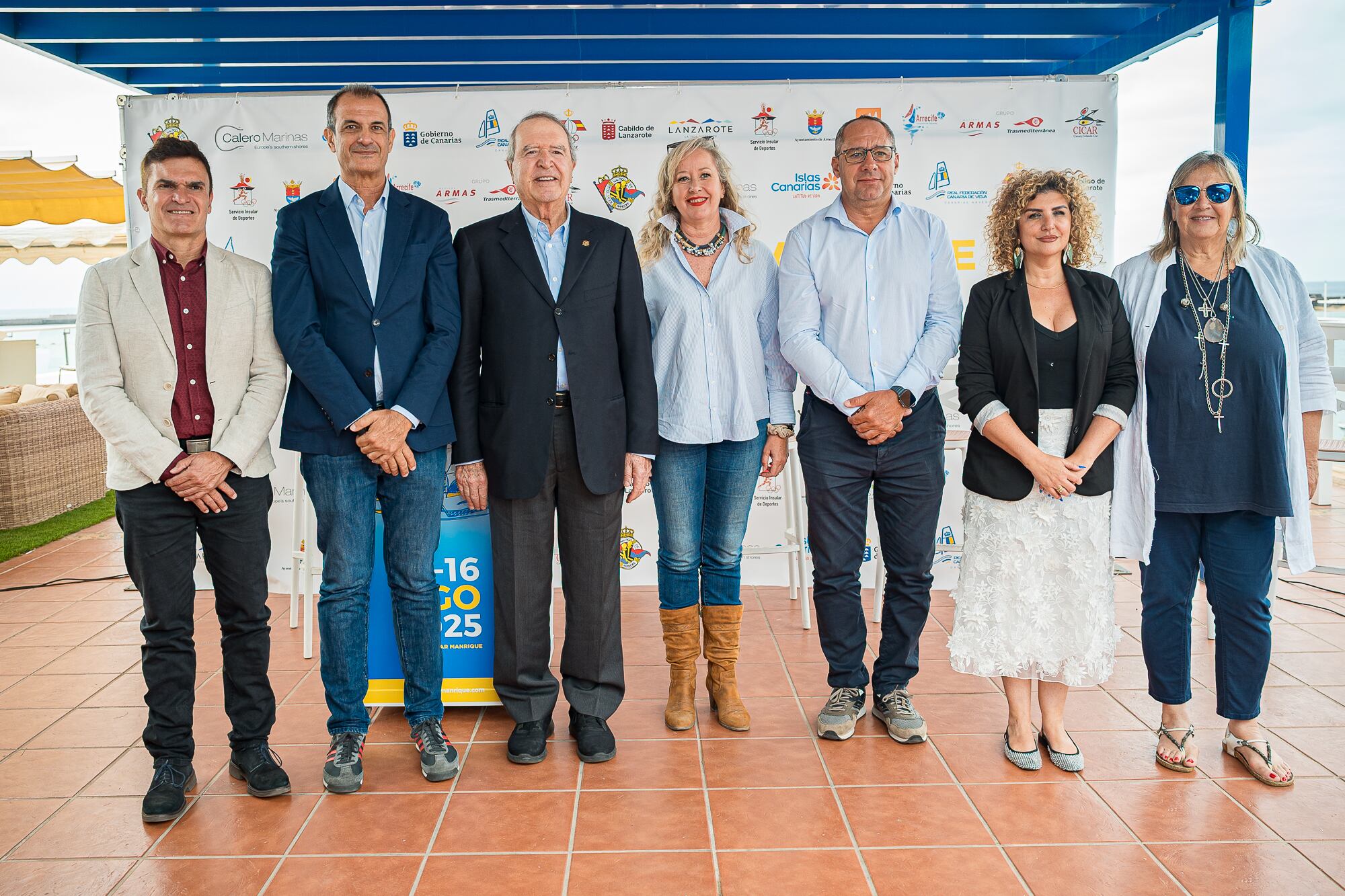 Presentación del XIV Trofeo César Manrique RCNA-Calero Marinas.