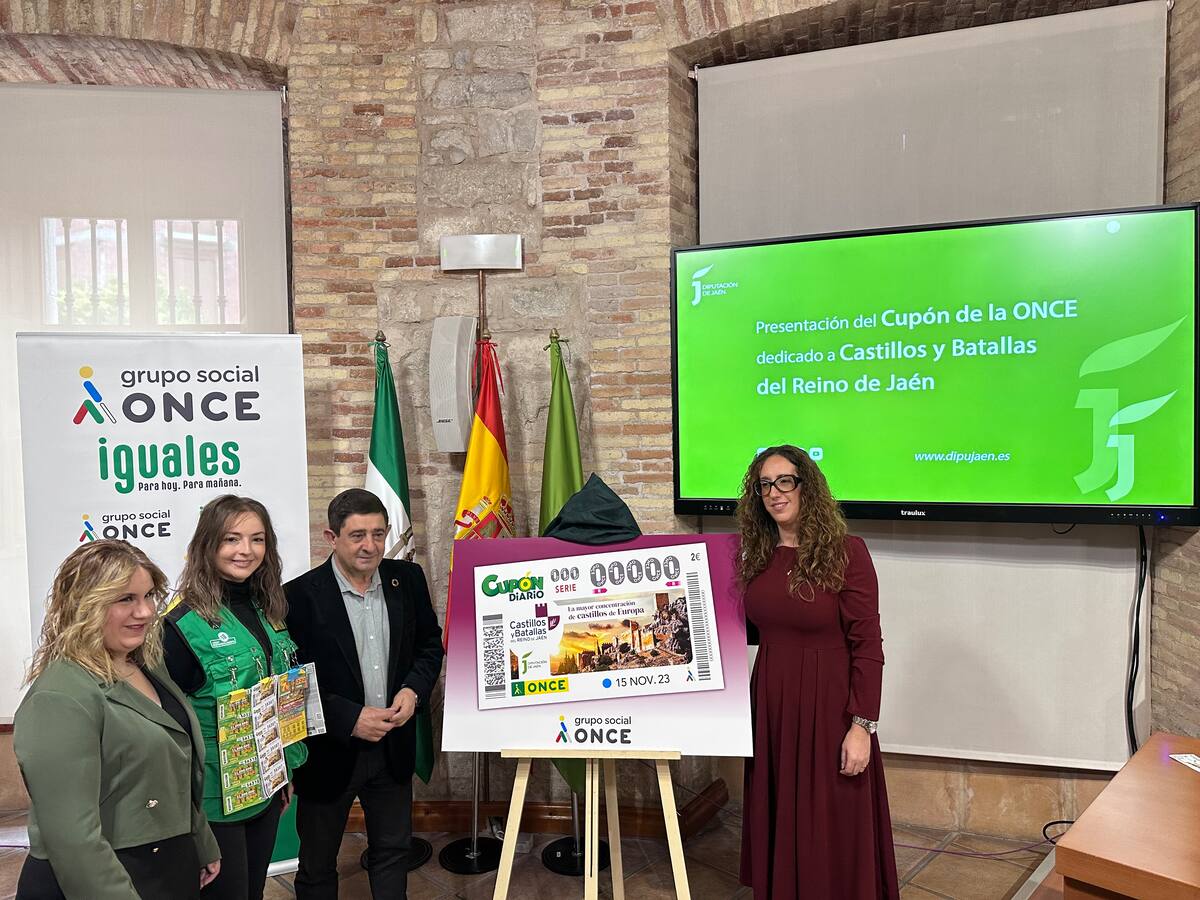 Los Castillos y Batallas de la provincia de Jaén serán los protagonistas del cupón de la ONCE