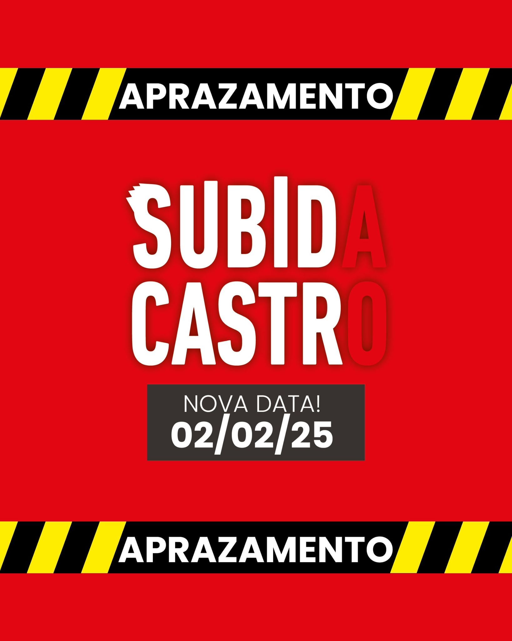 Aplazada la Subida ao Castro hasta el 2 de febrero de 2025