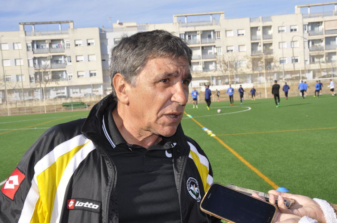 Nene Montero, entrenador del Xerez CD 