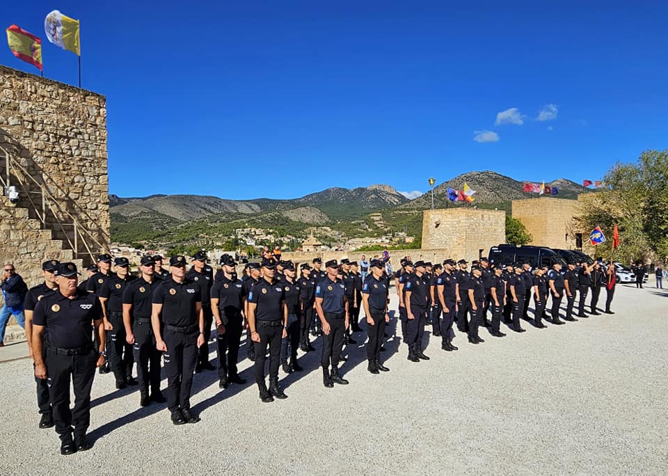 Policía Local de Murcia en Caravaca