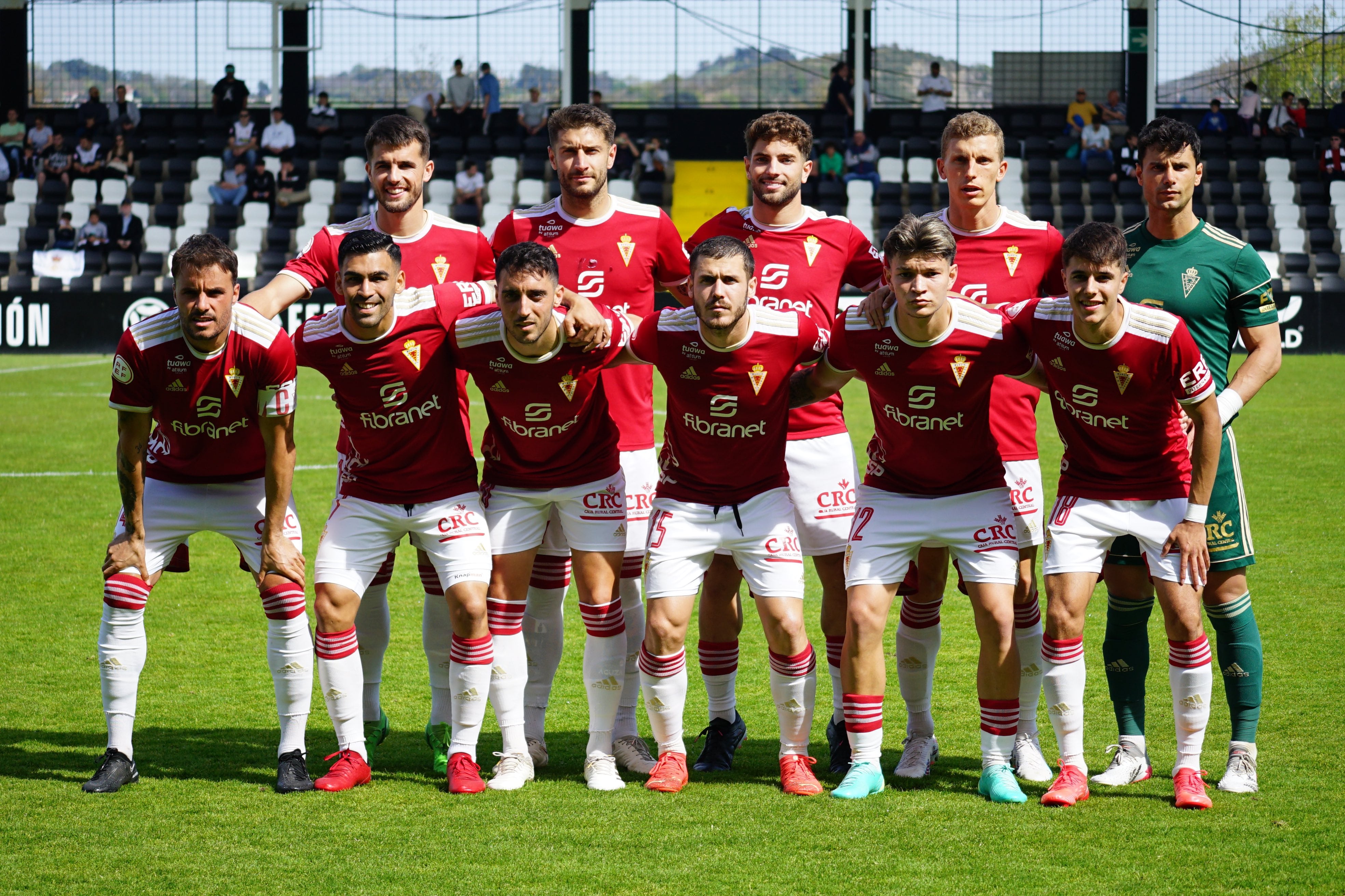 &#039;Once&#039; inicial del Real Murcia ante el Real Unión de Irún