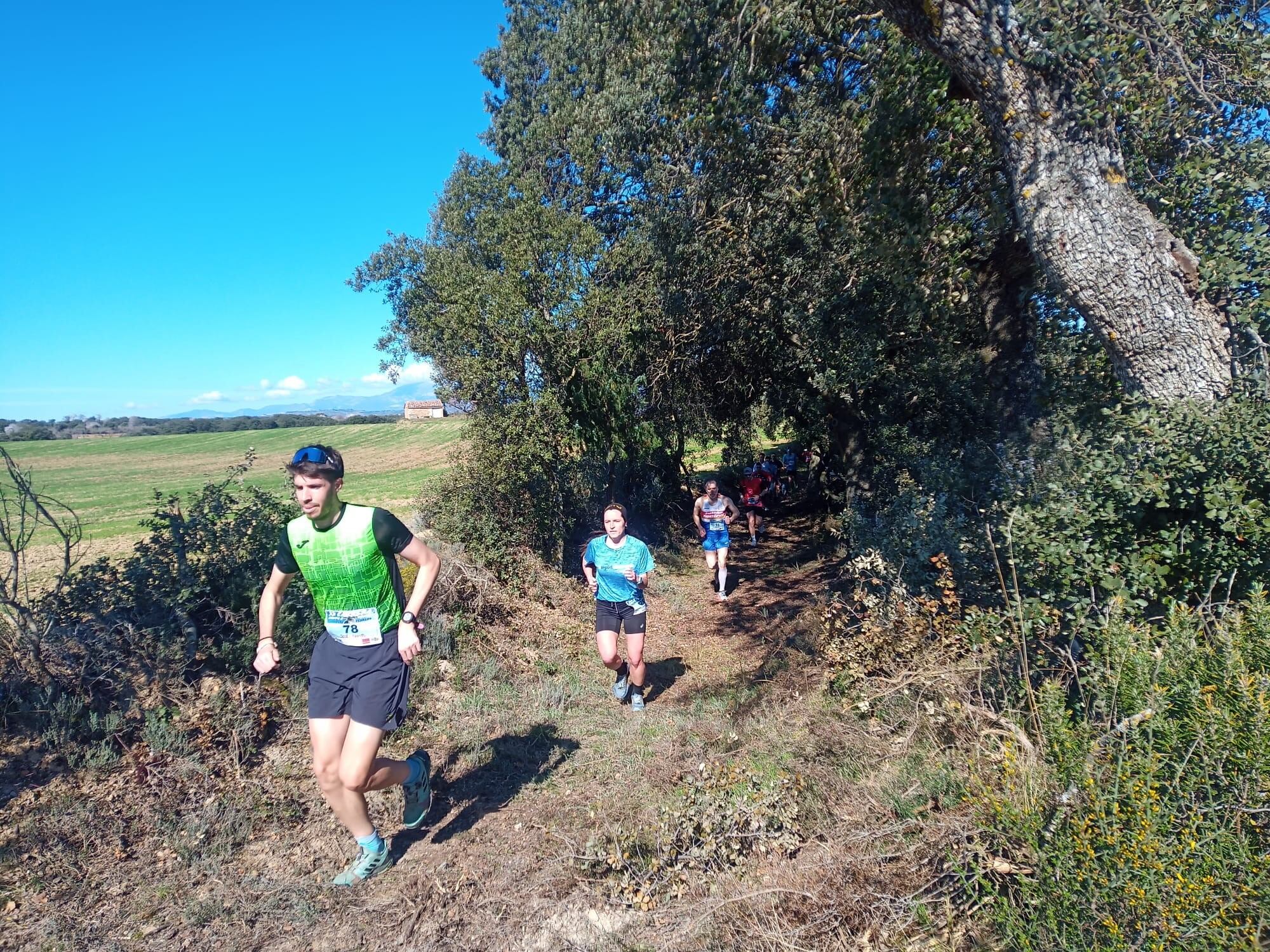 La carrera campo a través Castillazuelo El Pueyo es exigente