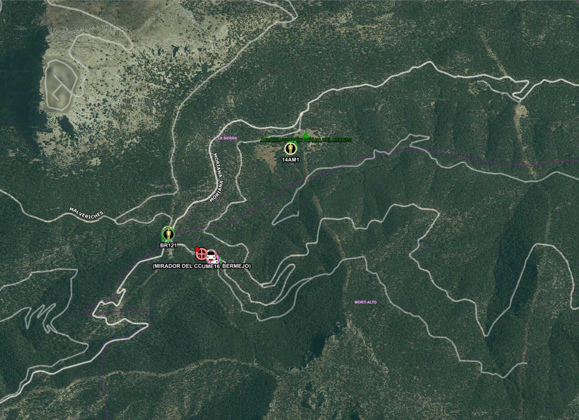 El cuerpo fue encontrado en el suelo en Collado Bermejo, municipio de Totana