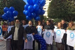 El acto central del Día Mundial contra la Diabetes ha tenido lugar en la plaza del Altozano