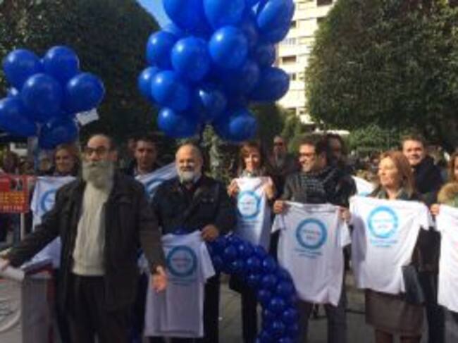 El acto central del Día Mundial contra la Diabetes ha tenido lugar en la plaza del Altozano