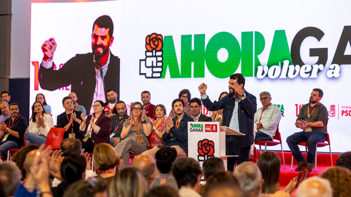 Álvaro Sánchez Cotrina reivindica la unidad del PSOE extremeño y carga contra el pacto PP-Vox
