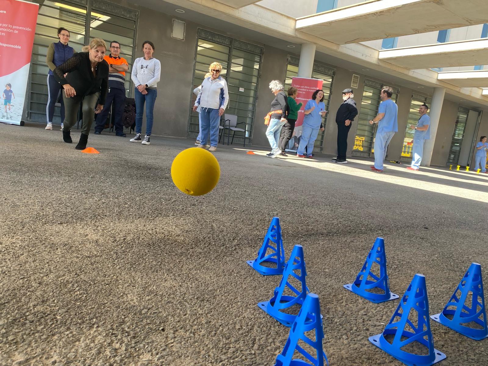 gymkana al aire libre por la salud renal