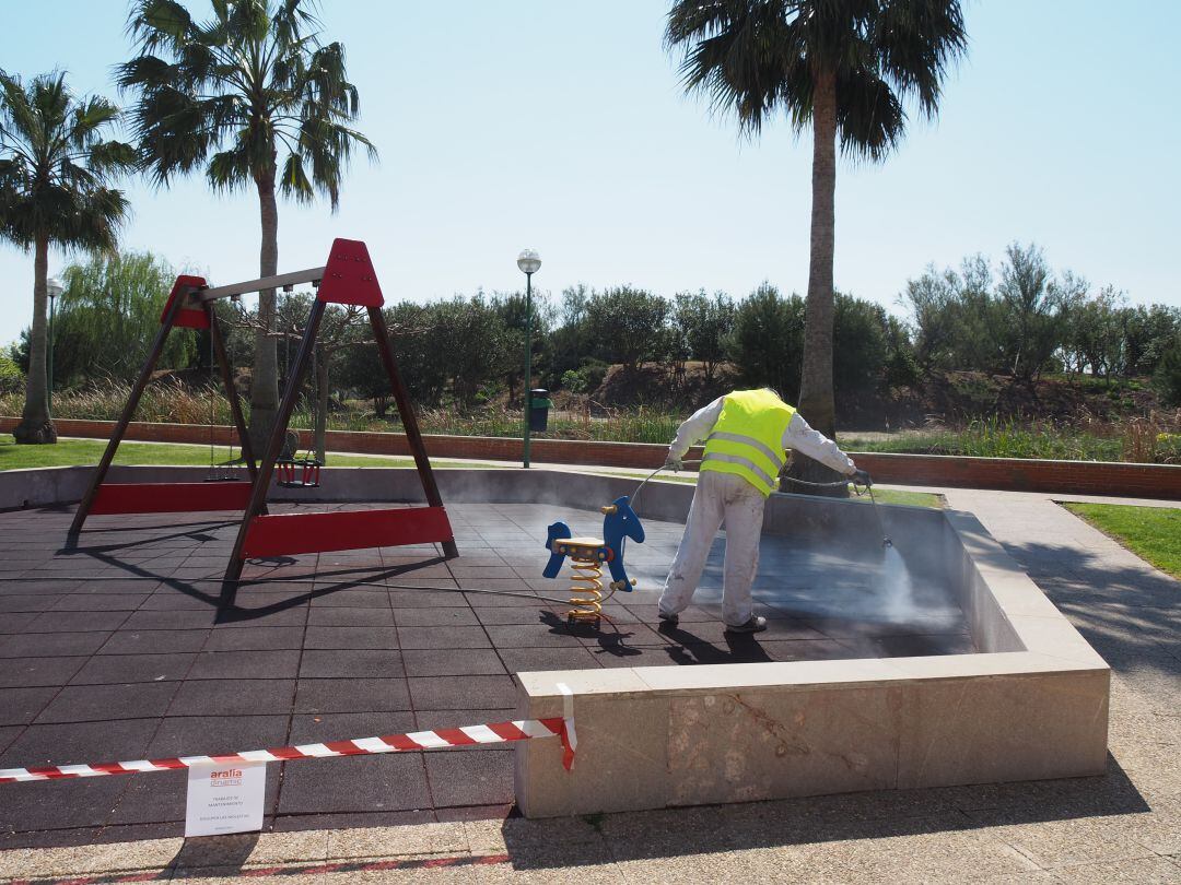 Parque infantil en Miramar 