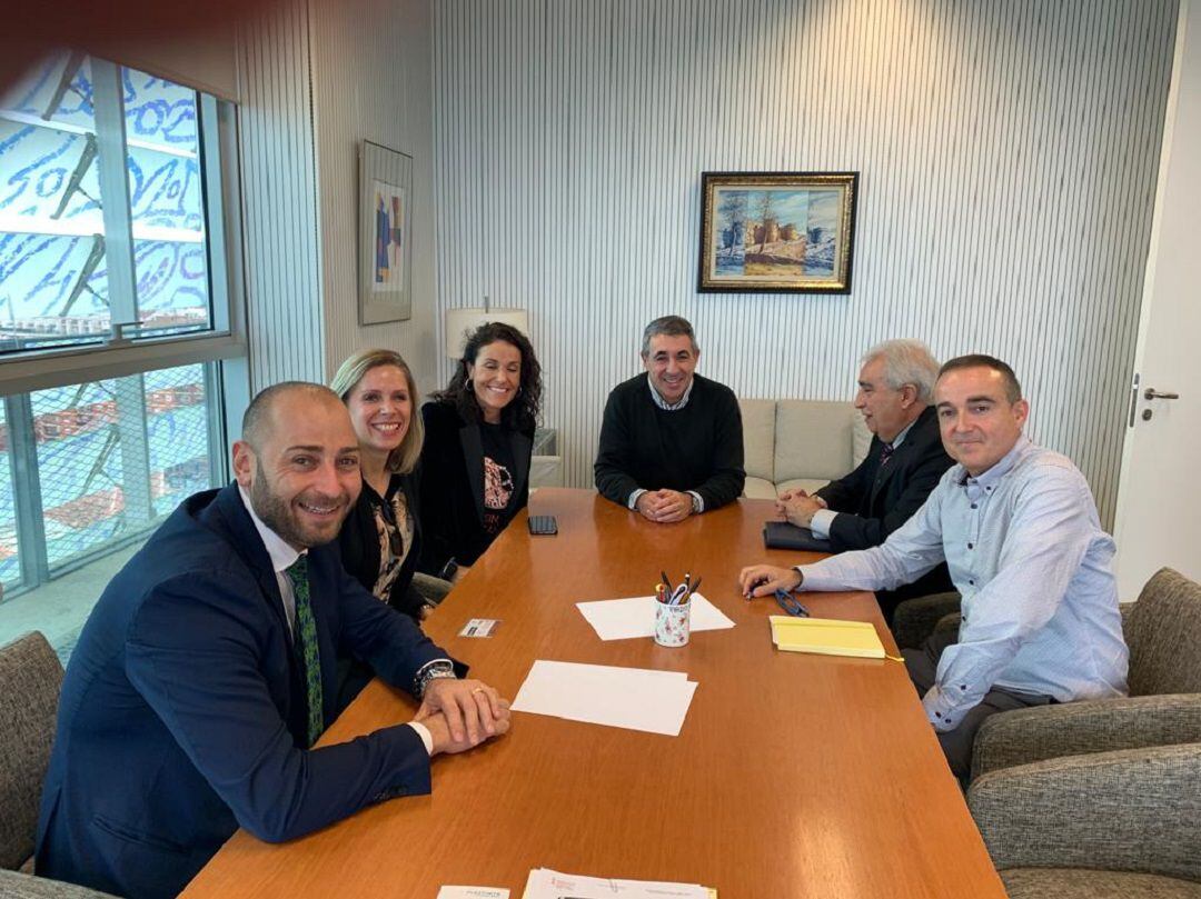 Imagen de archivo de una reunión sobre Urbanismo, de enero de 2020.