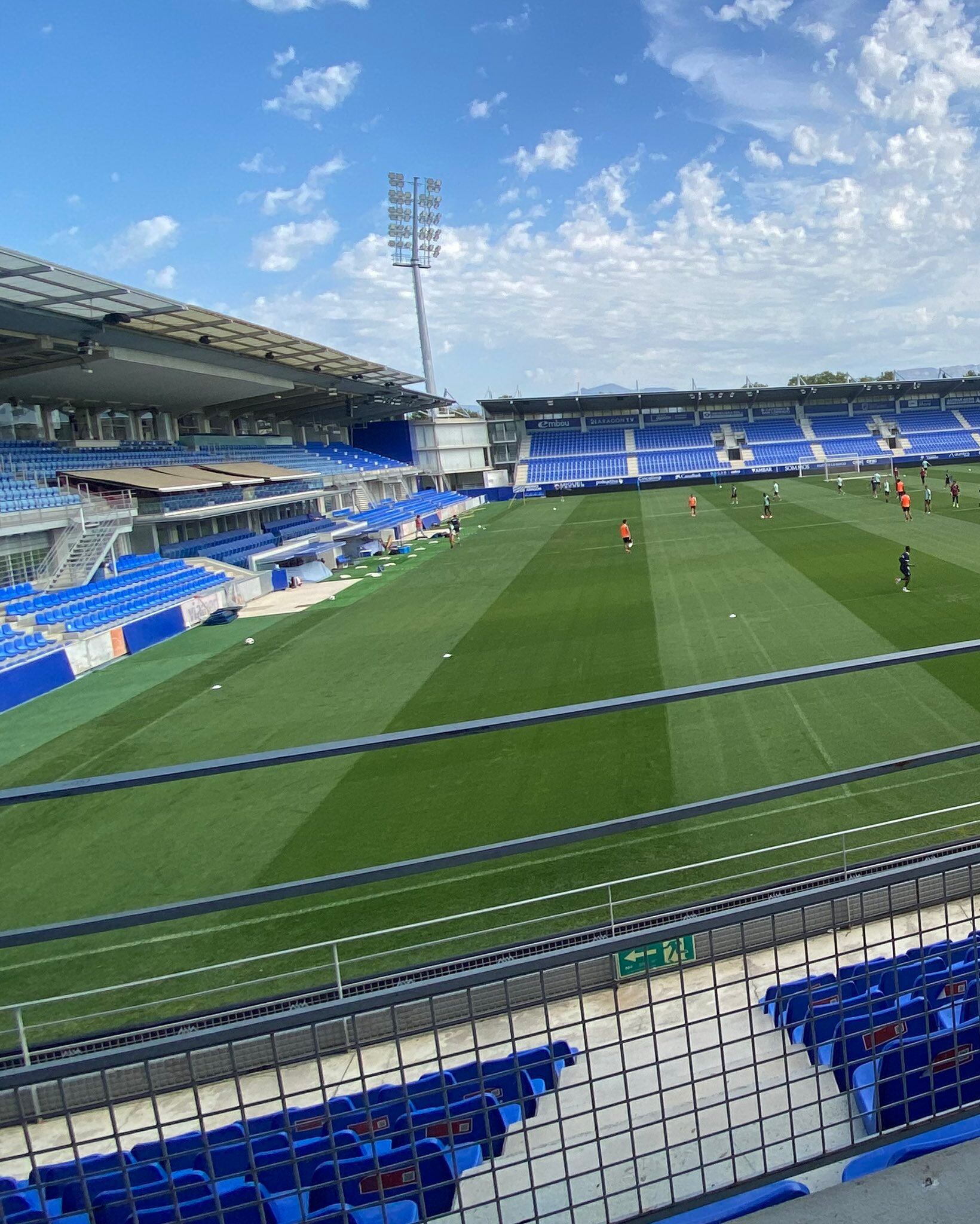 El estadio de El Alcoraz acogerá la segunda jornada de Liga entre Huesca y Tenerife.