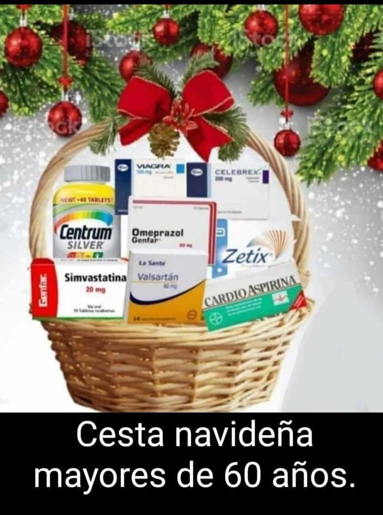 Cesta de Navidad para mayores de 60