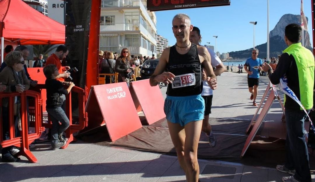 Paquito Ribera en una reciente competición en Calpe