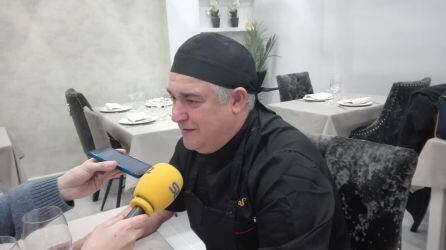 Eloy López, jefe de cocina de Restaurante Los Molinos