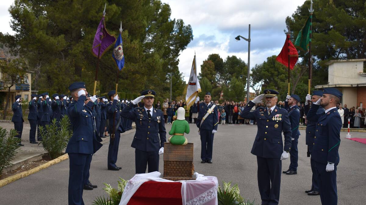 La Base de Aitana celebra la fiesta de su patrona