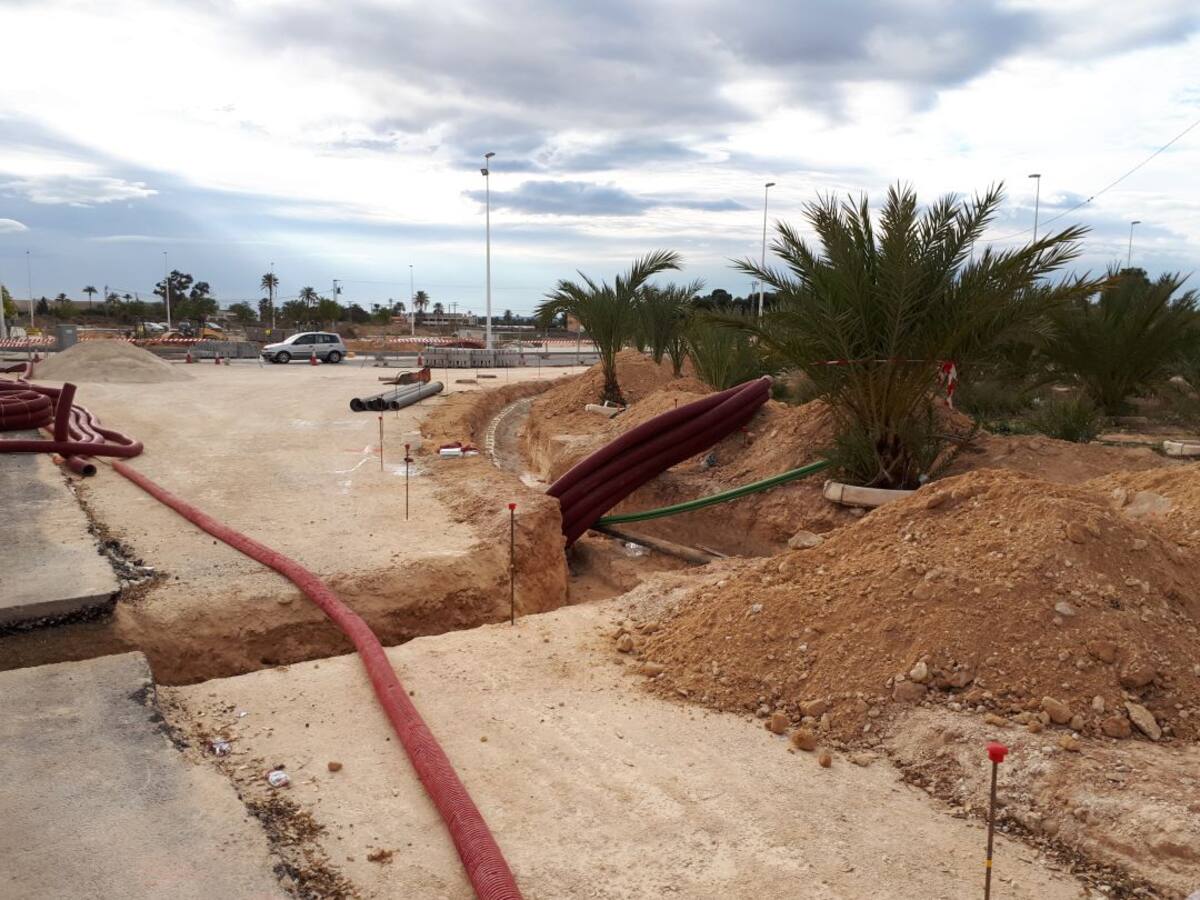 El PP pide explicaciones sobre las obras de la rotonda del Hospital del Vinalopó