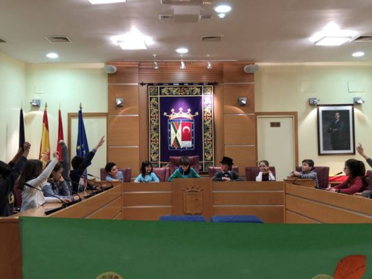 Los niños toman el Pleno de Colmenar Viejo