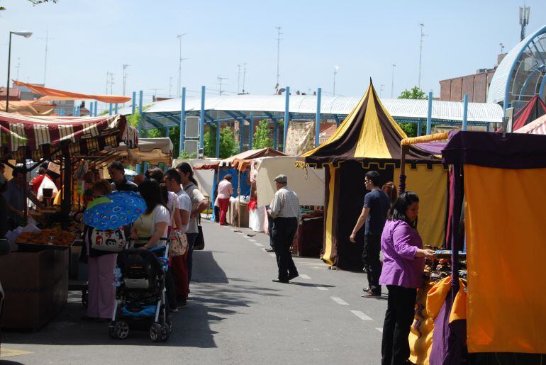 Mercado goyesco en Móstoles