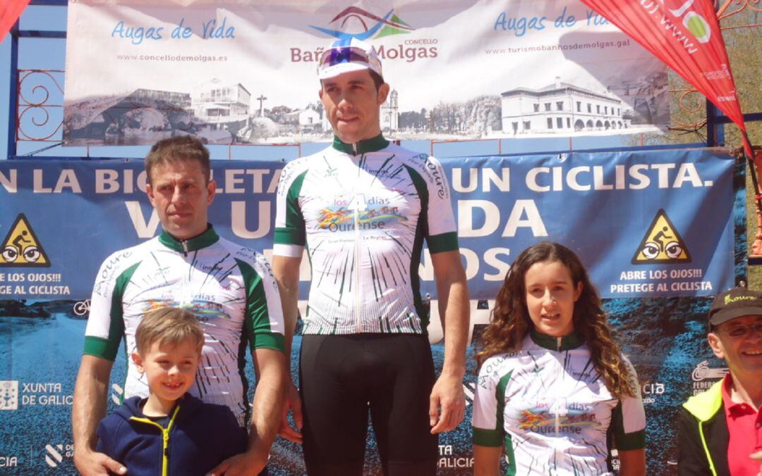 Samuel García, aprovechaba la ventaja de la jornada del jueves, para proclamarse nuevo vencedor de la prueba ciclista los 4 días de Ourense Termal.