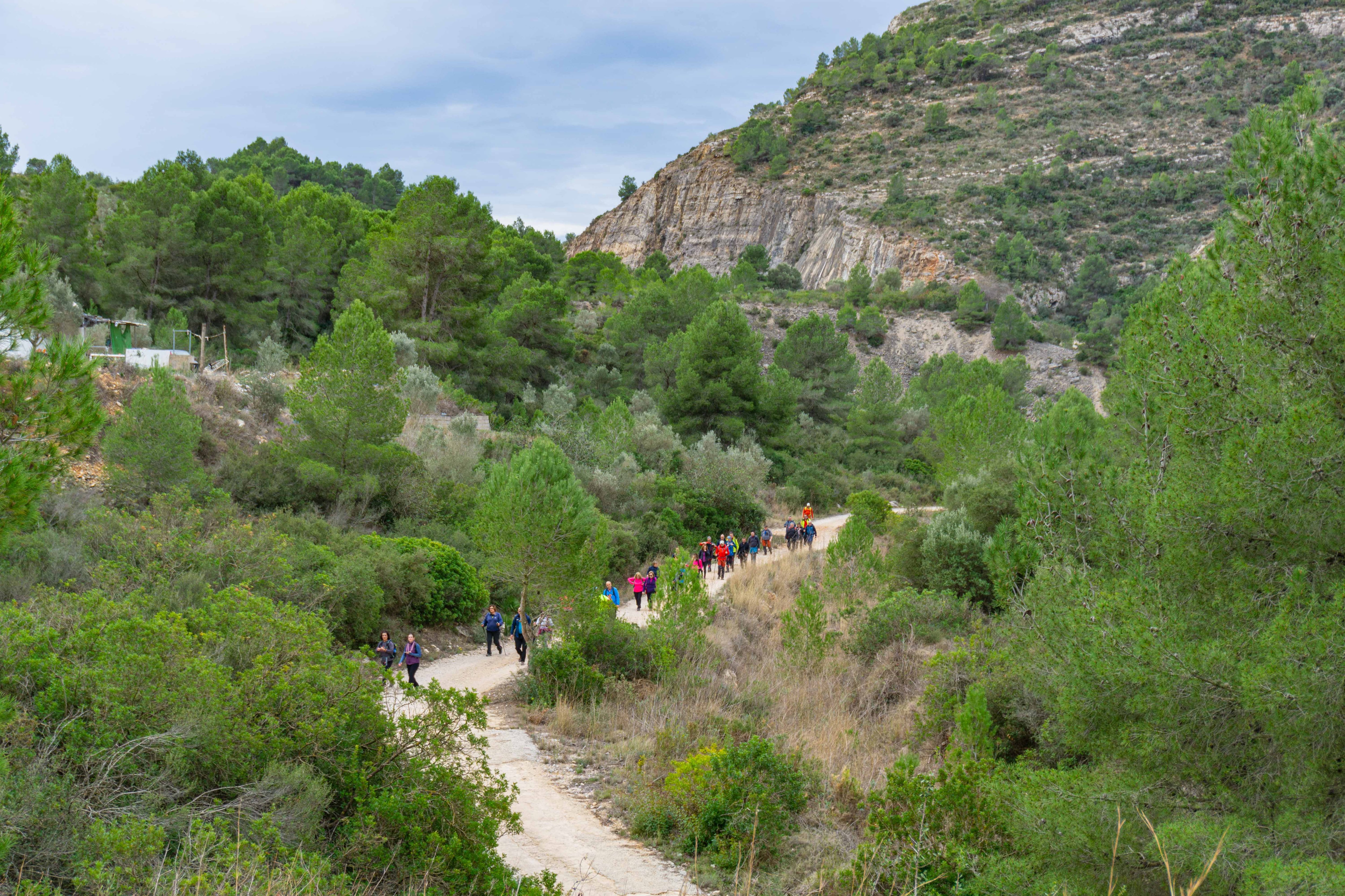 Aviana en el día del Senderista de Alicant, en Benissa