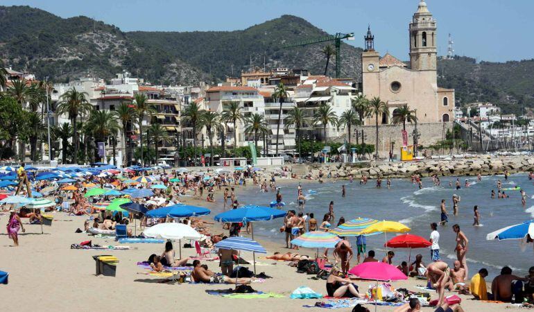Playa de Sitges.