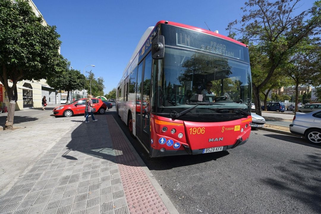 Archivo - Autobús de la Línea Norte