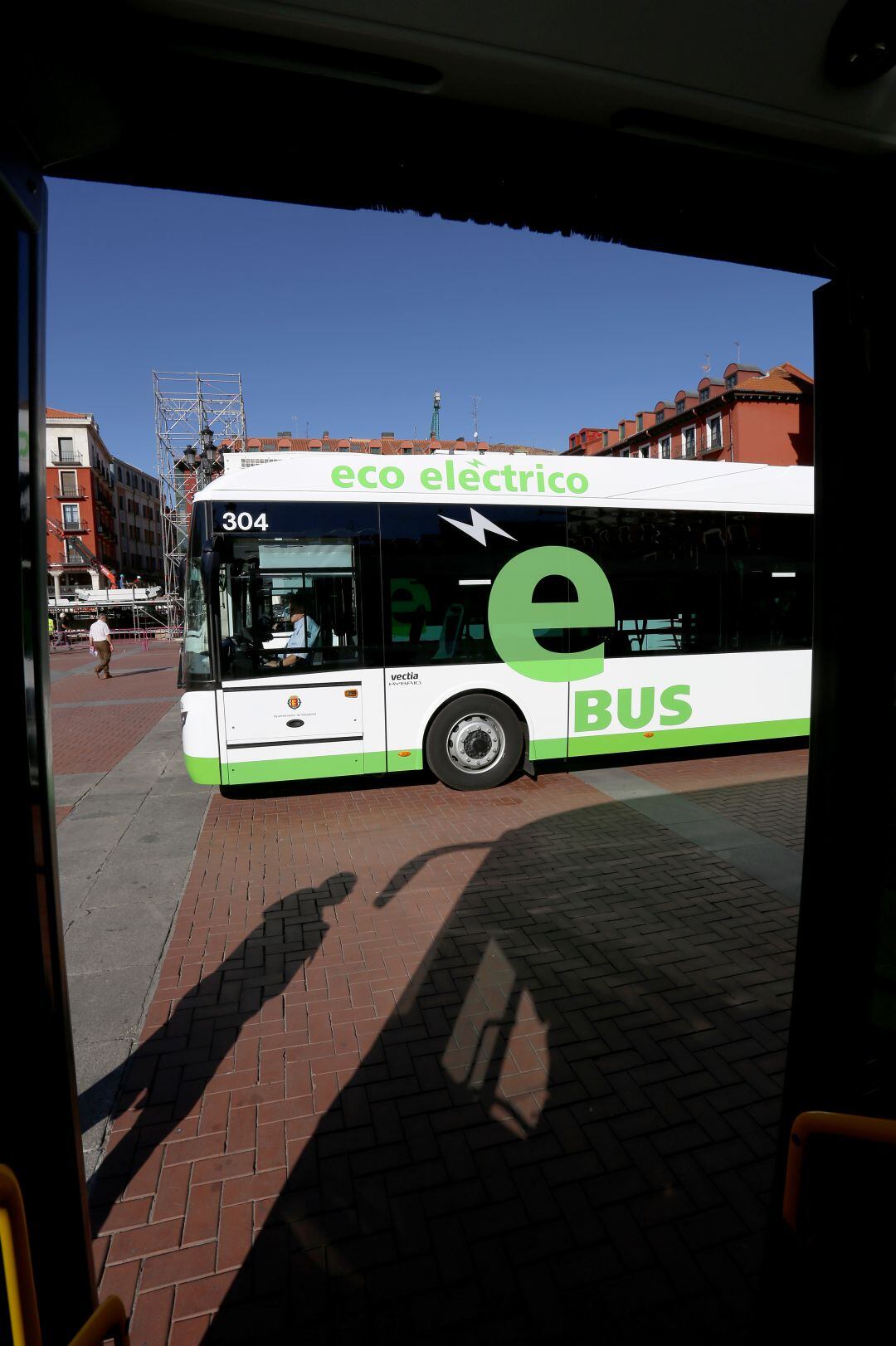 Autbus híbrido de Auvasa