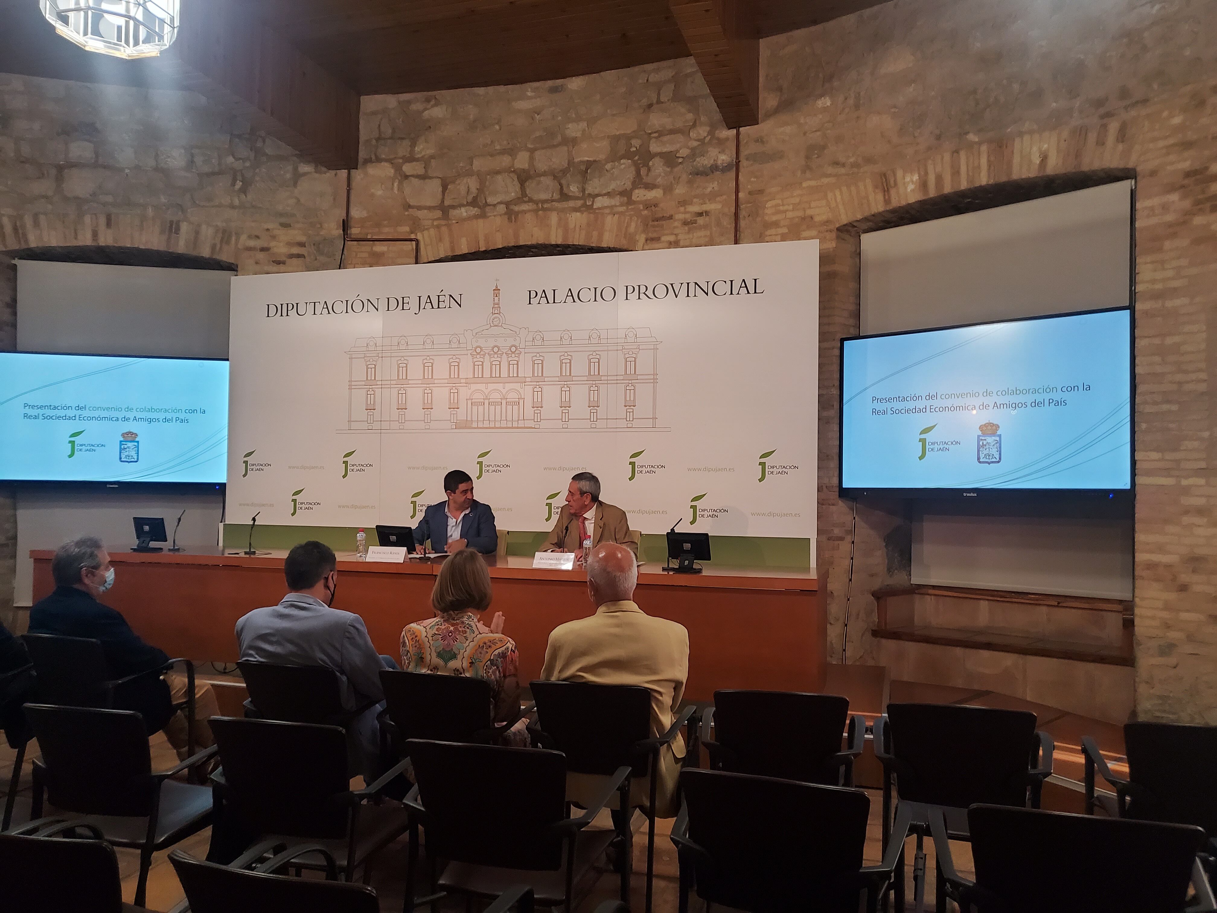 Presentación del convenio suscrito.