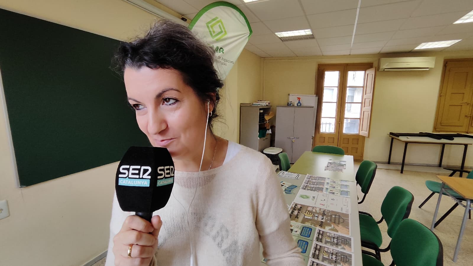 Eva Mazas és la treballadora social de l&#039;Associació Catalana de Jugadors d&#039;Atzar en Rehabilitació.